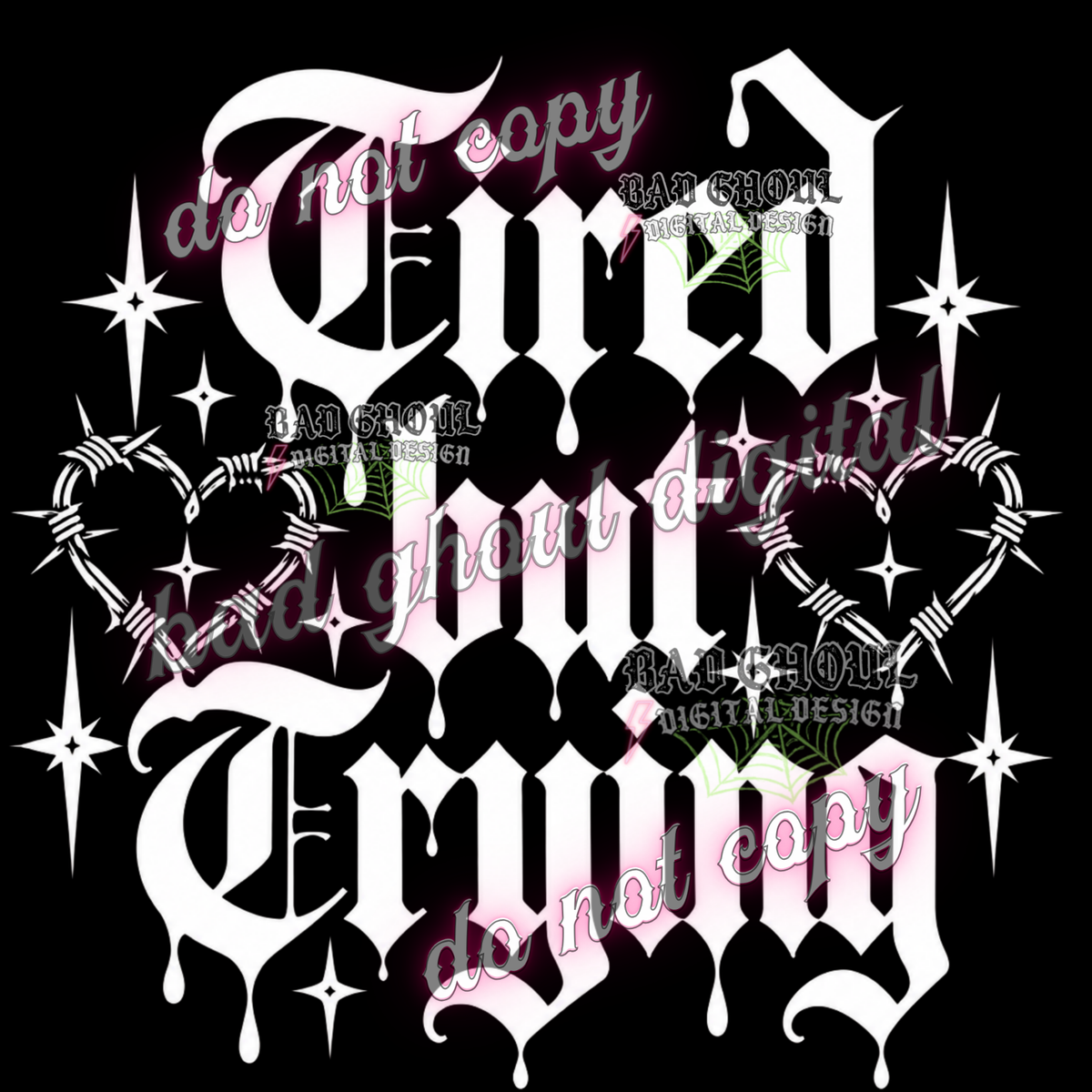 Tired but trying I PNG DOWNLOAD BLACK FAB ONLY