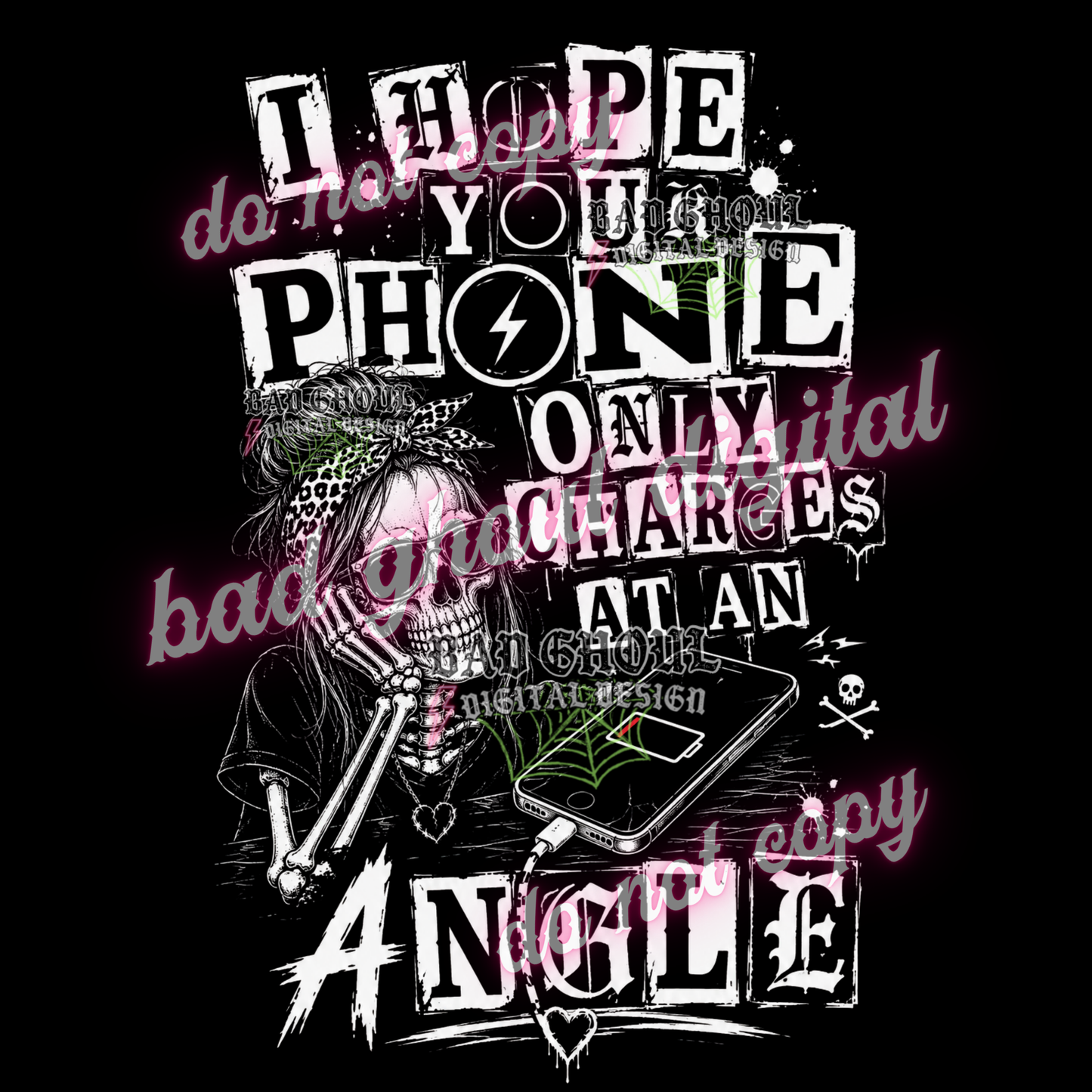 I hope your phone only charges at an angle | PNG DOWNLOAD BLACK FAB ONLY
