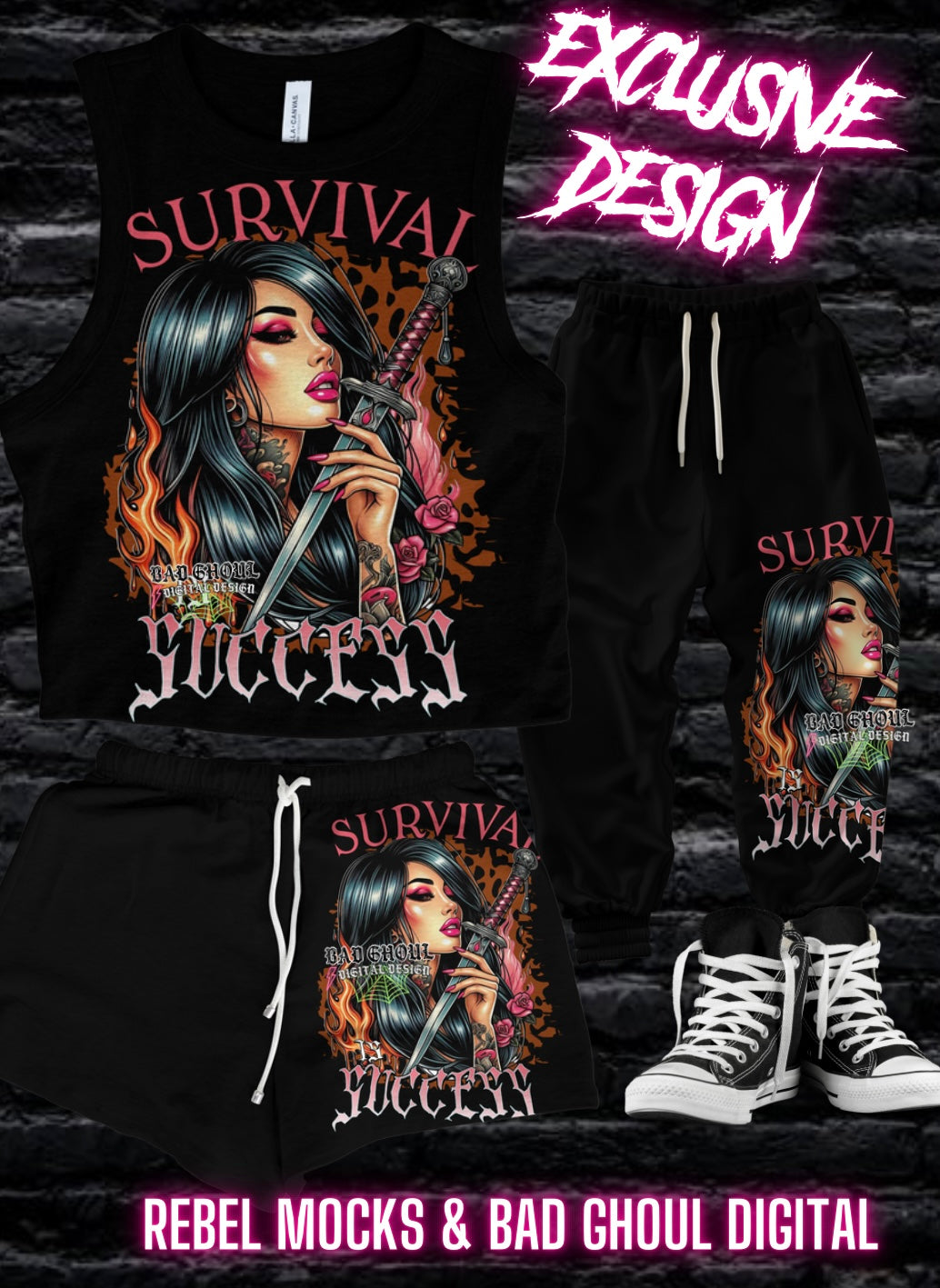 EXCLUSIVE Survival Is Success PNG Download
