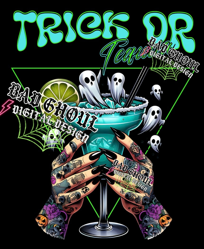 Trick Or Tequila PNG Download