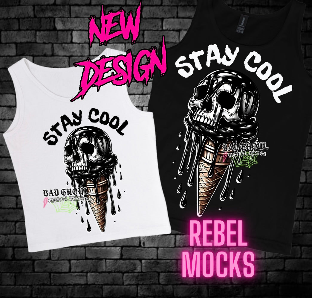 Stay Cool PNG Download 2 Files