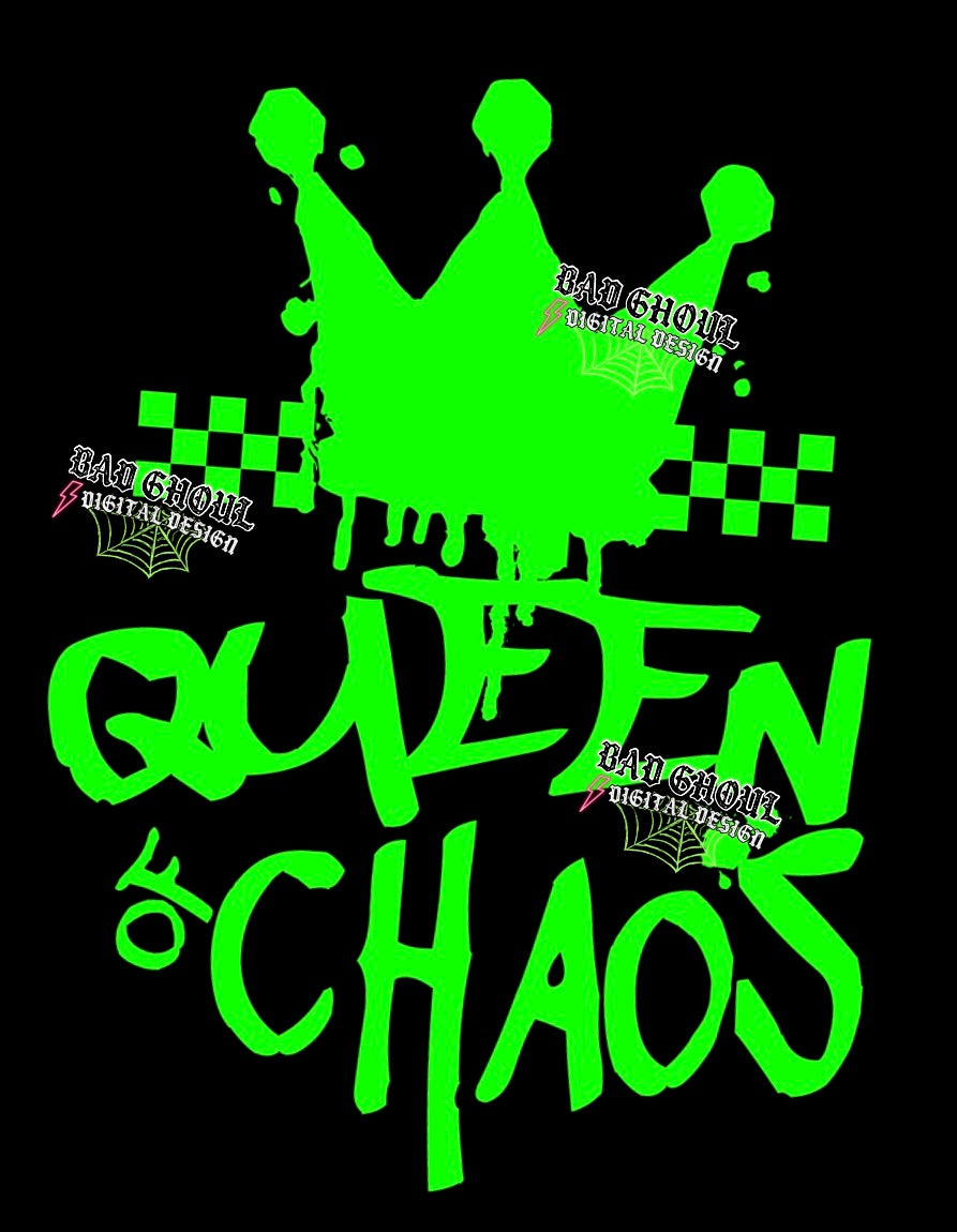Queen of Chaos PNG Digital Download
