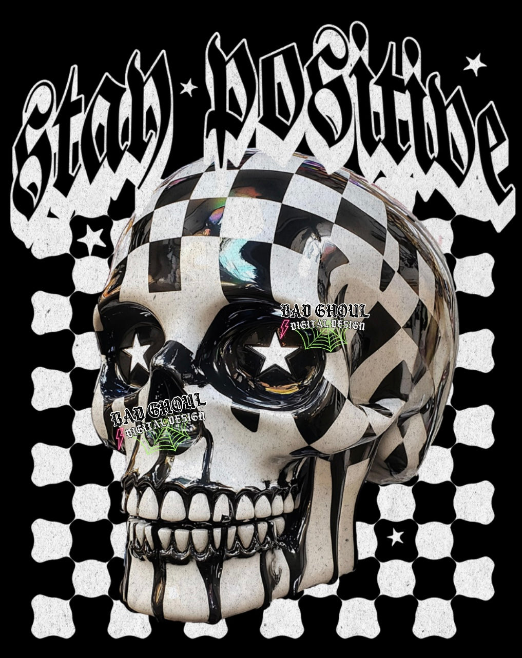 Exclusive Stay Positive PNG Download