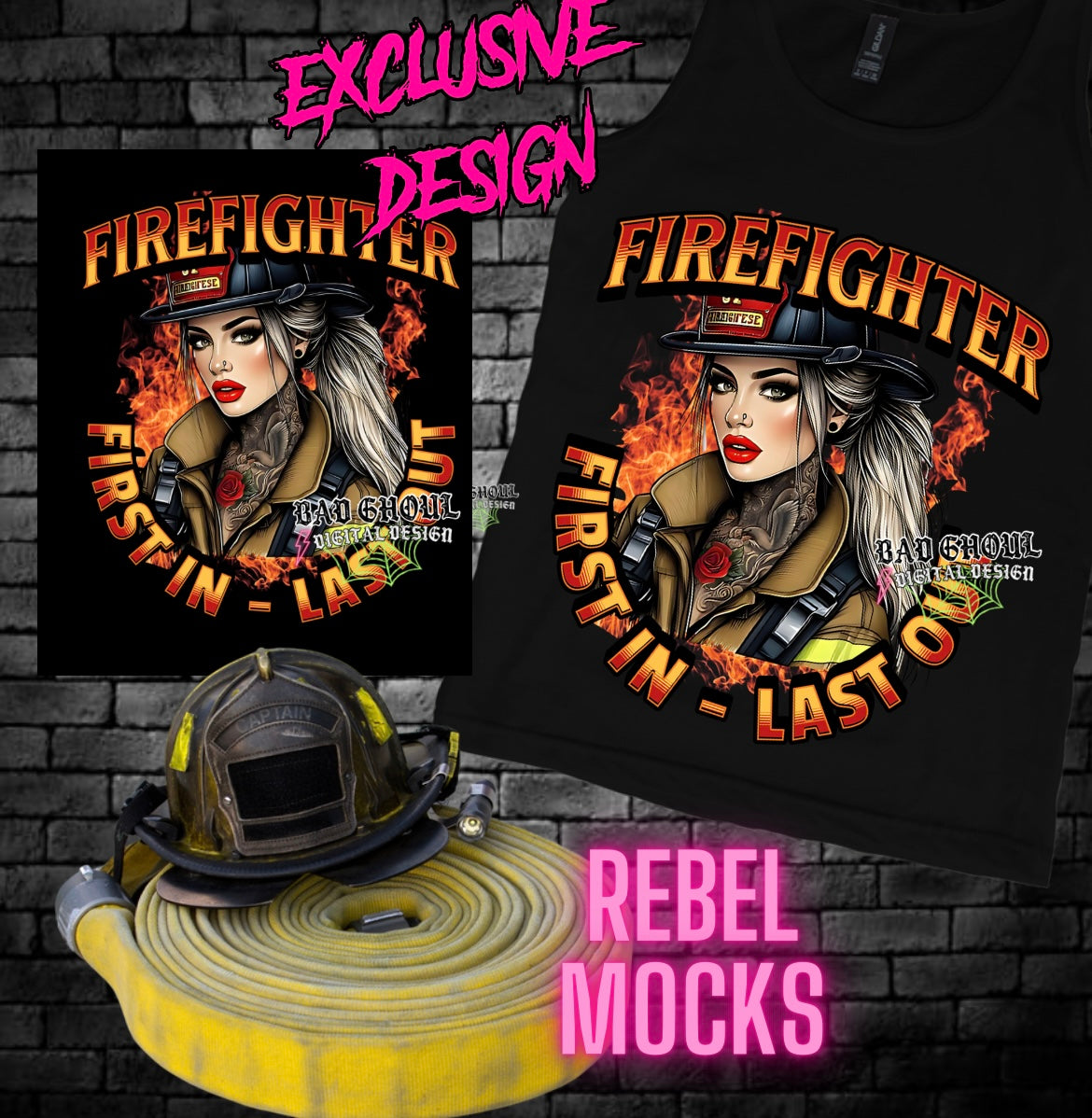 EXCLUSIVE Firefighter PNG Download
