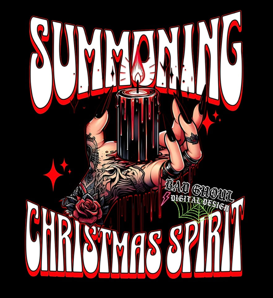 Summoning The Christmas Spirit PNG Download