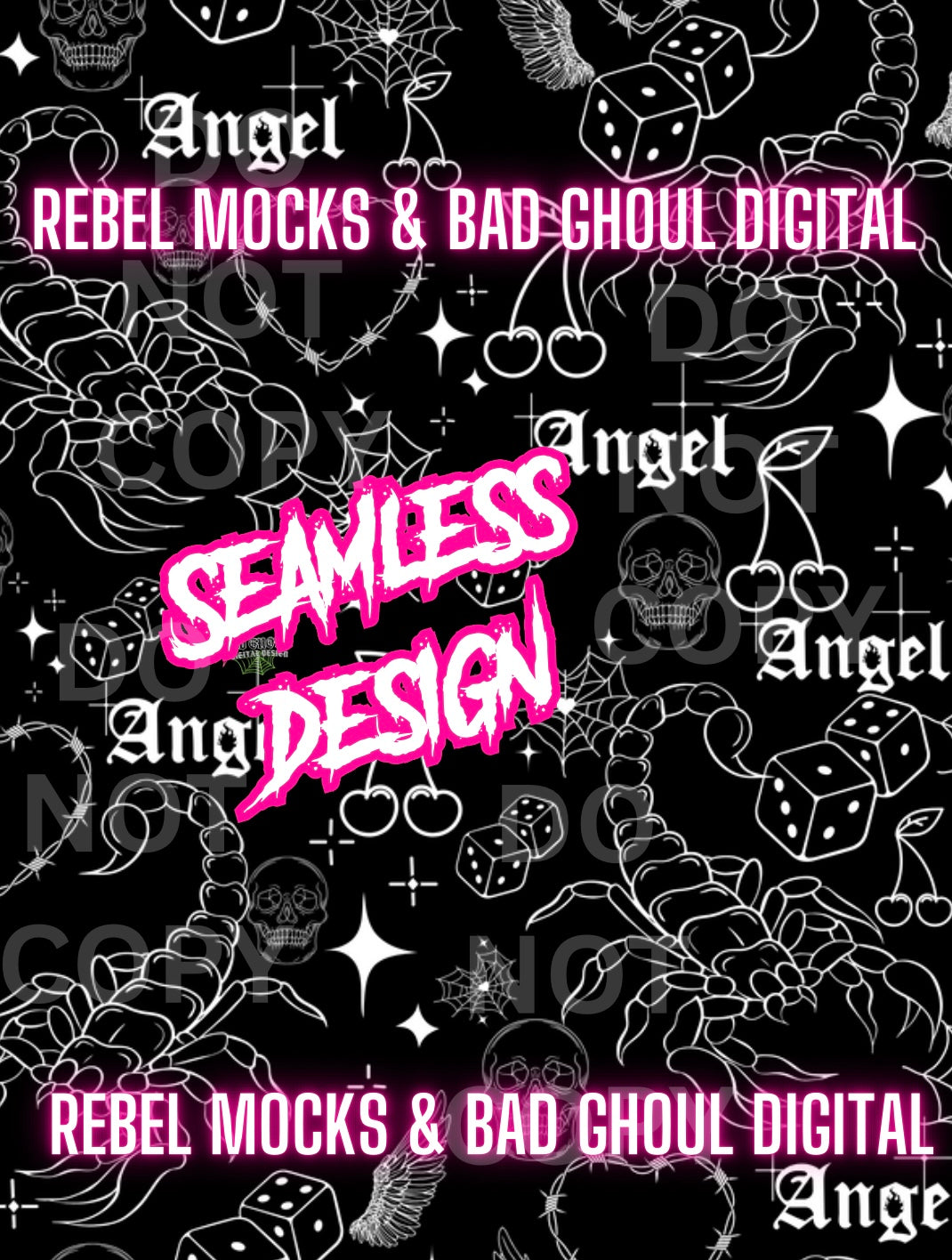 Tattoo Seamless PNG Download