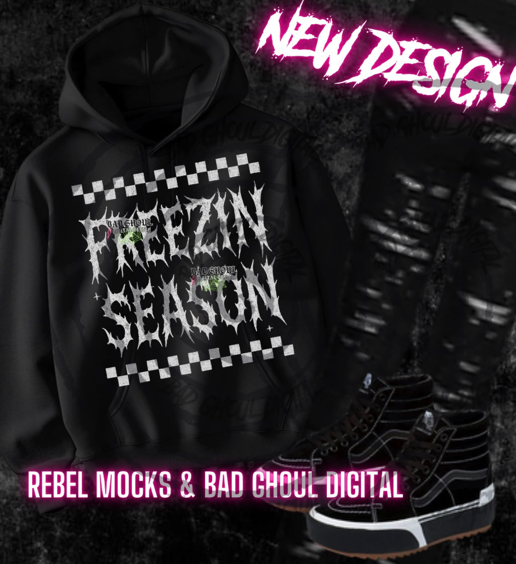 Winter Bundle PNG DOWNLOAD Black Fab Only