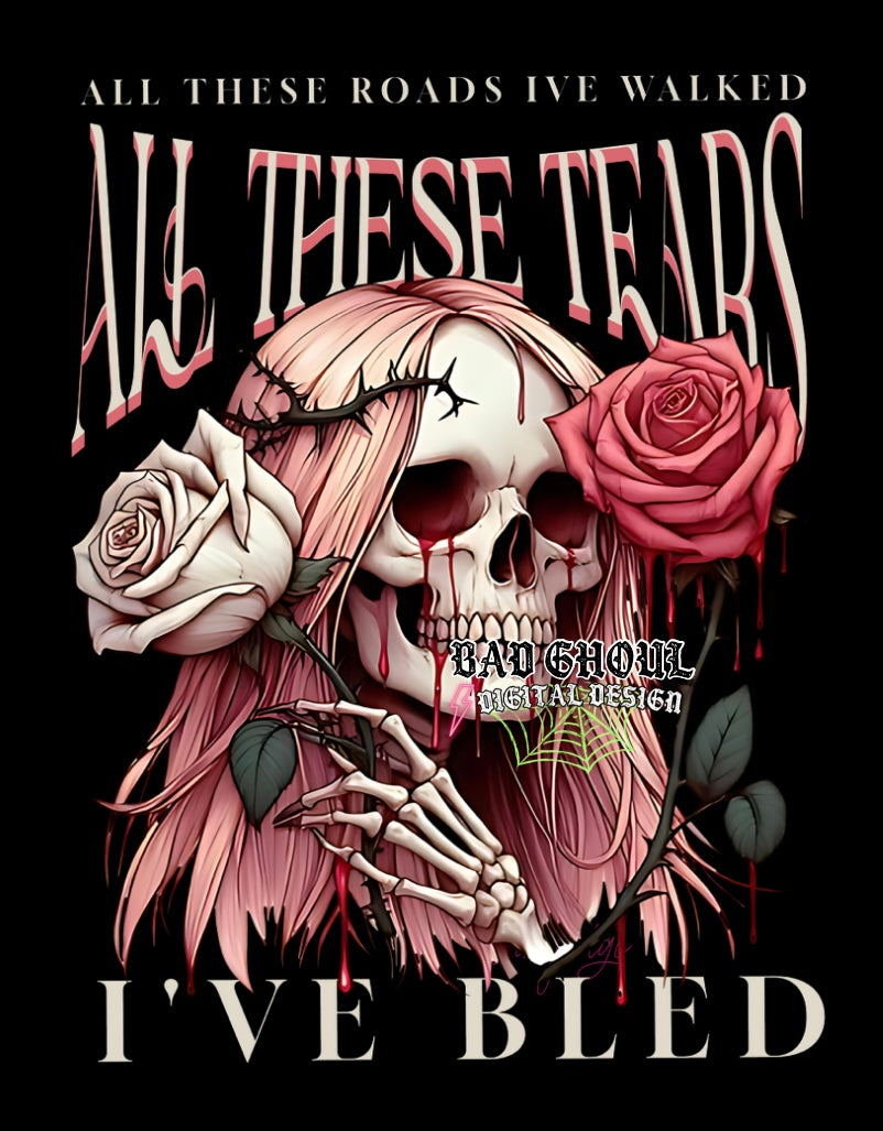 All These Tears PNG Download