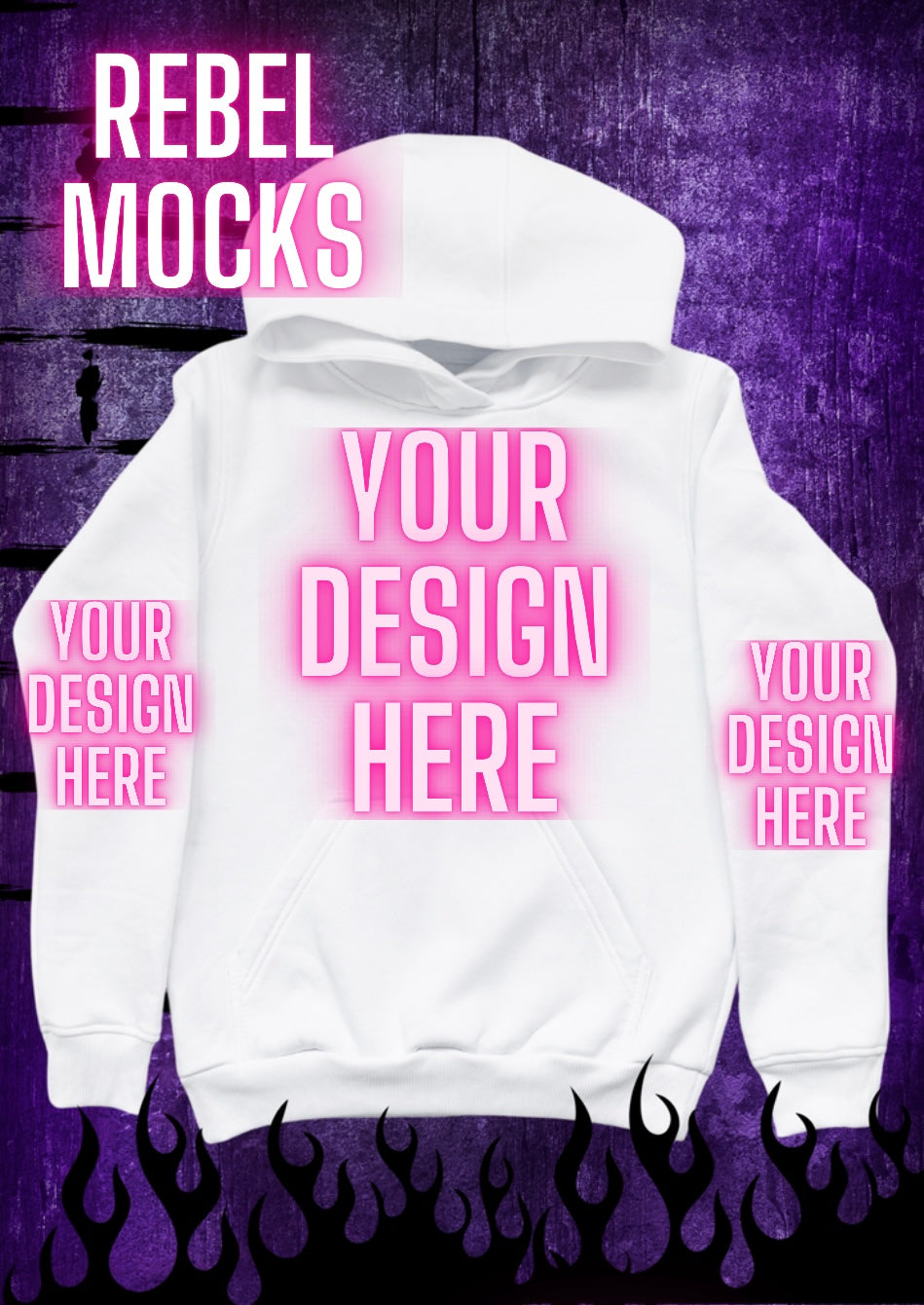 EXCLUSIVE MOCK BUNDLE purple / BLACK Grunge Alt Rock N Roll Vibes