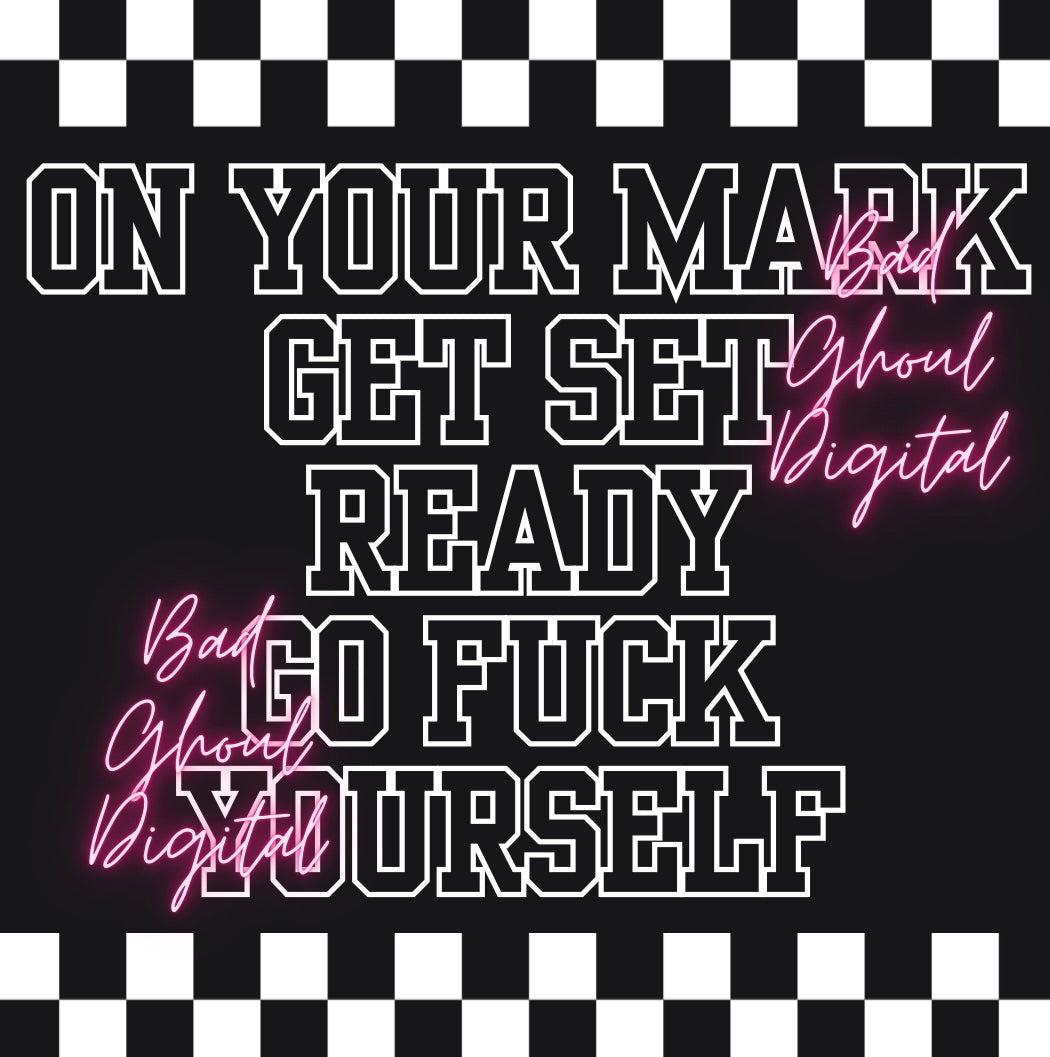 On Your Mark Get Set PNG Download pocket and back 2 files
