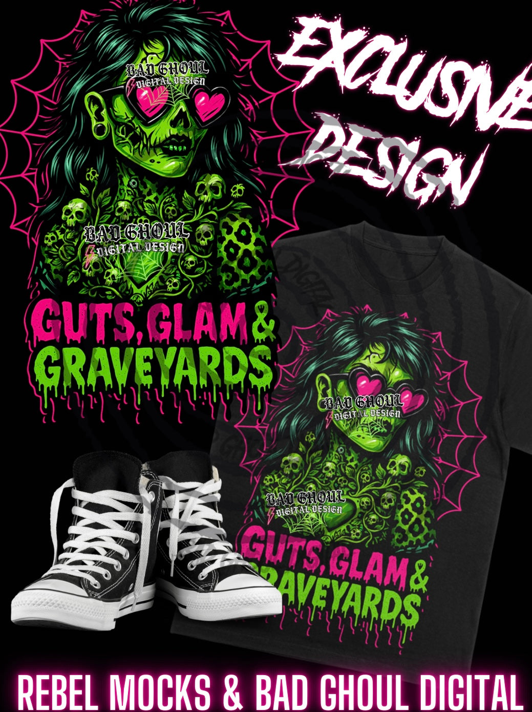 EXCLUSIVE Guts Glam Graveyards PNG DOWNLOAD