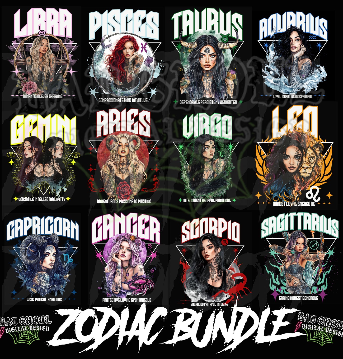 ZODIAC BUNDLE PNG Download