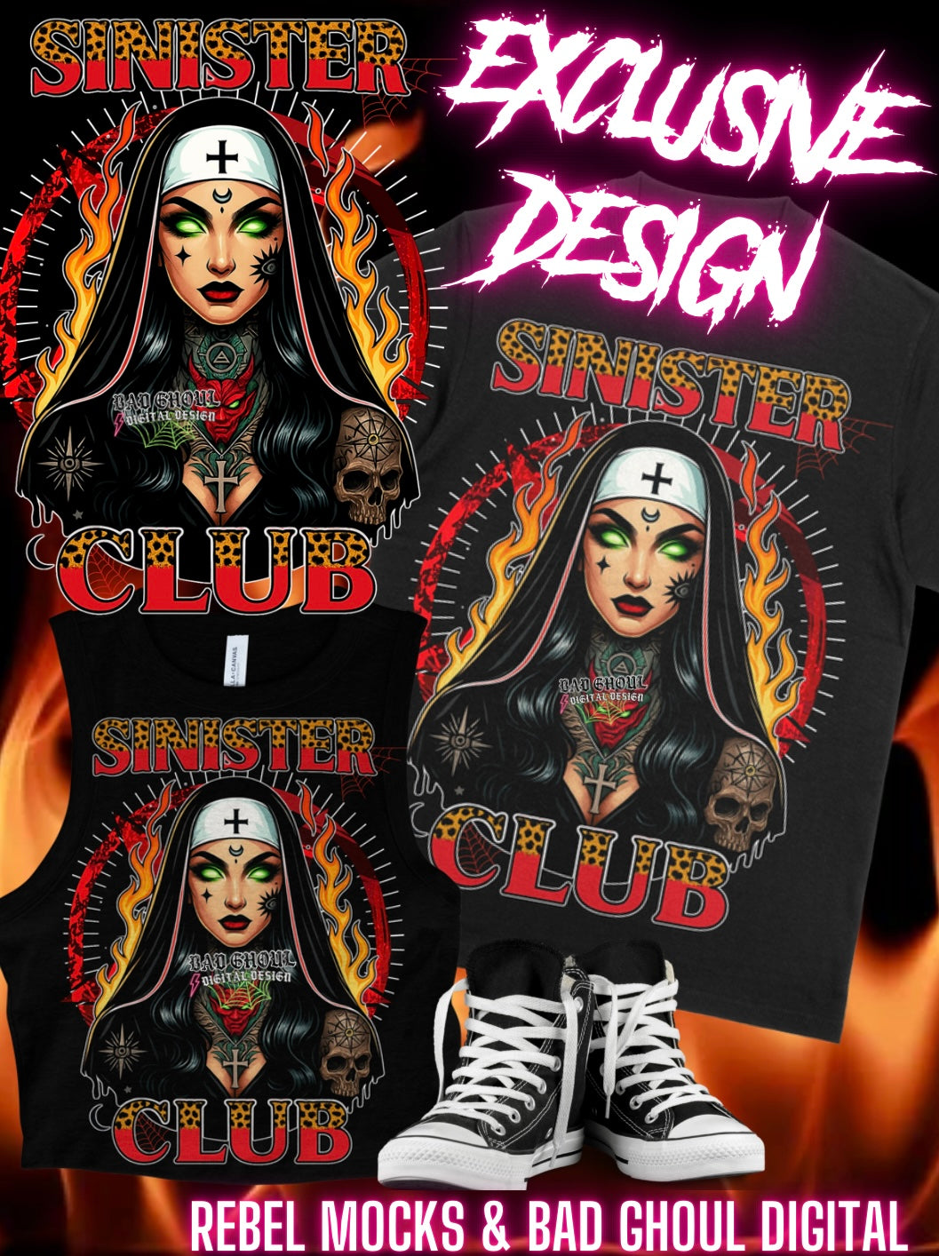 EXCLUSIVE Sinister Club PNG Download