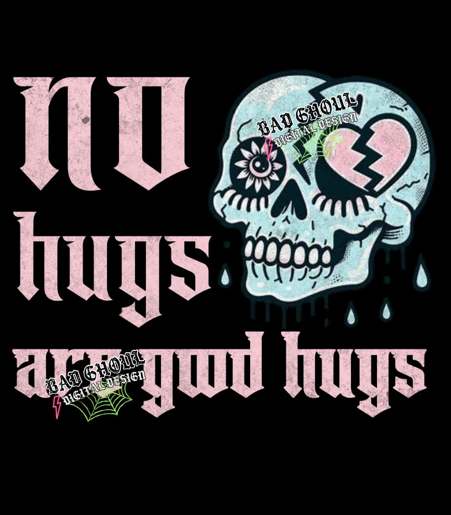 No Hugs PNG Download
