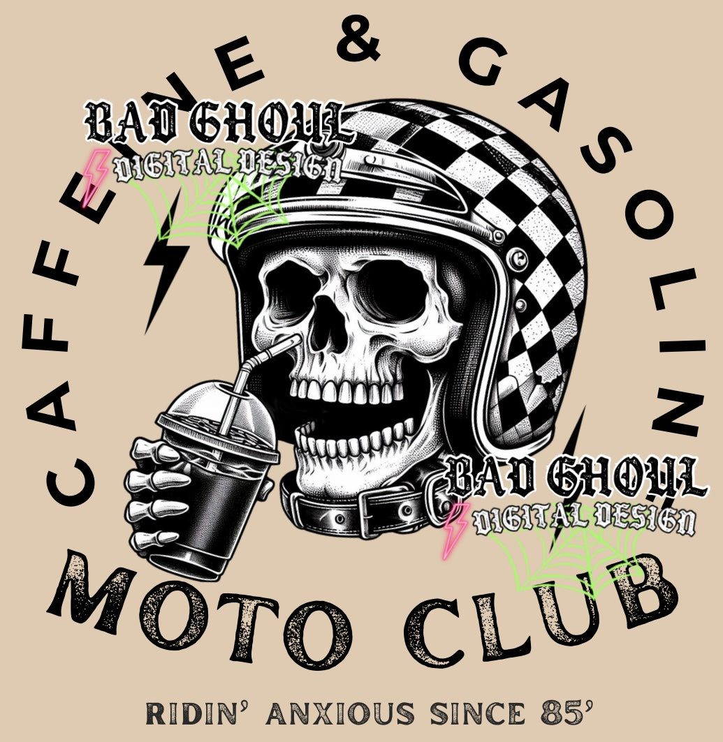 Caffeine & Gasoline PNG Download