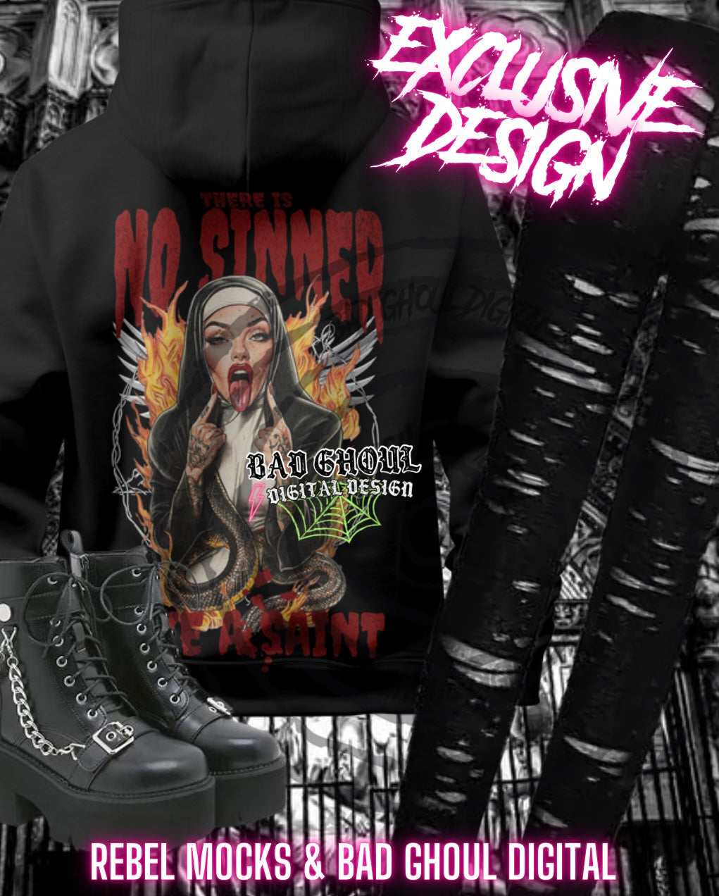 Exclusive There Is No Sinner Like a Saint PNG DOWNLOAD