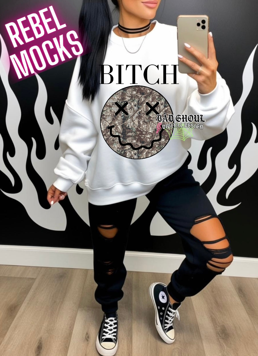 Bitch Camo PNG Download 2 Files