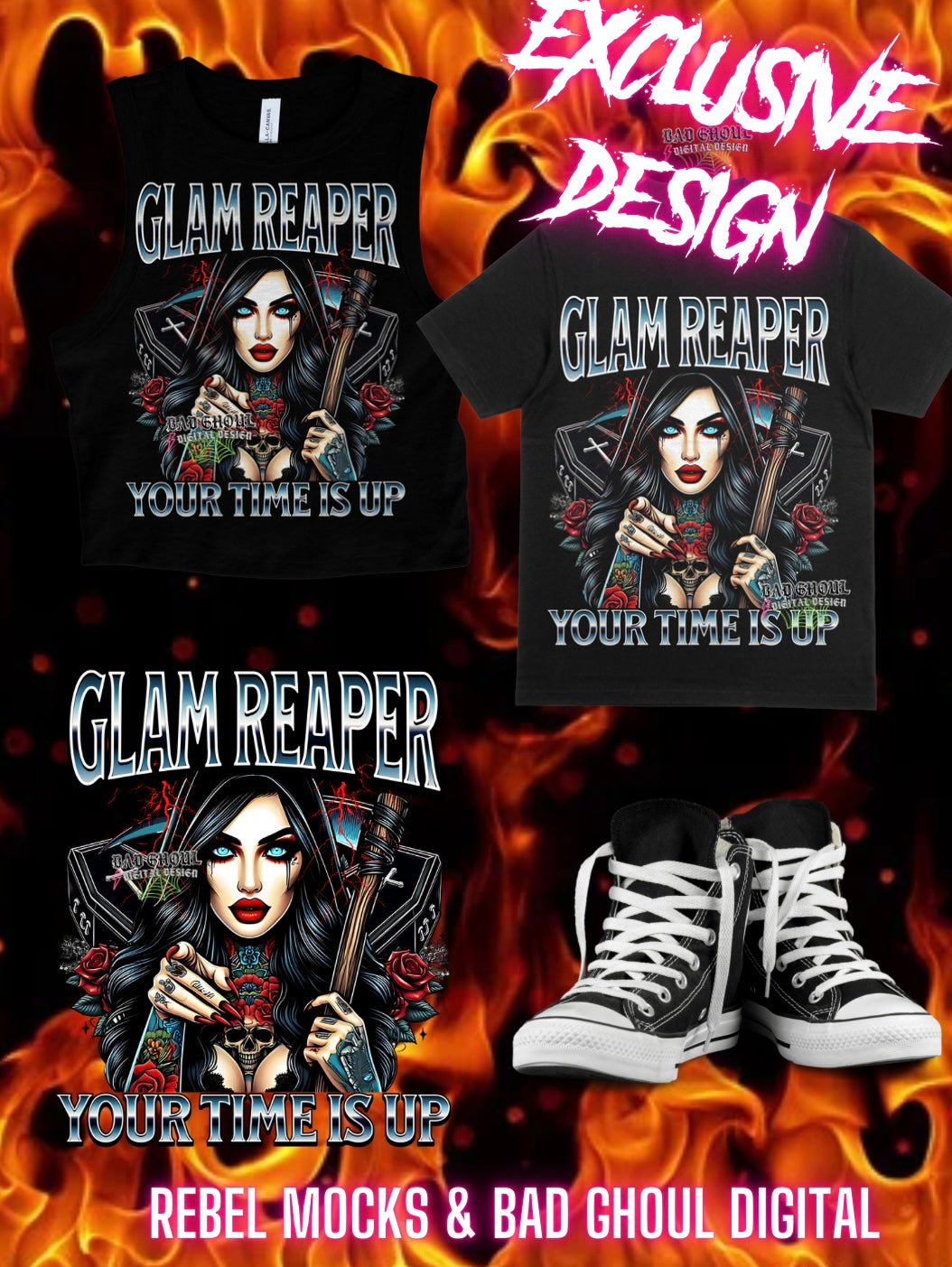 EXCLUSIVE Glam Reaper PNG Download