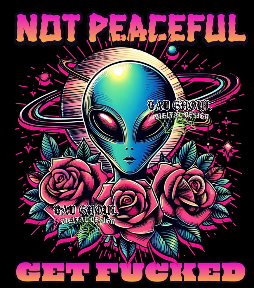 Not Peaceful PNG Download