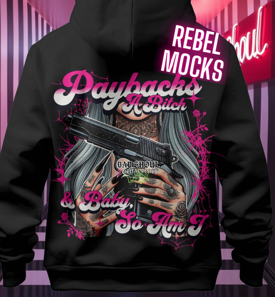 Exclusive Paybacks A Bitch PNG Download