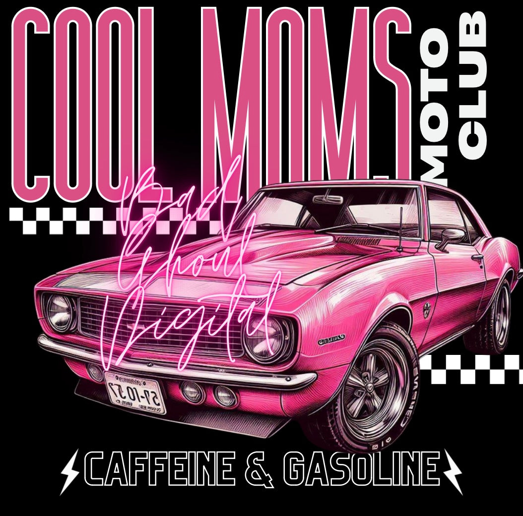 Cool Moms Moto Club PNG download