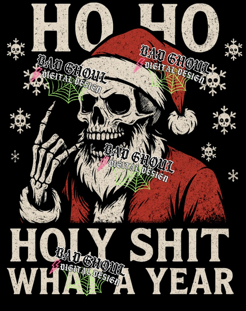 Holy Shit PNG DOWNLOAD Black Fab Only