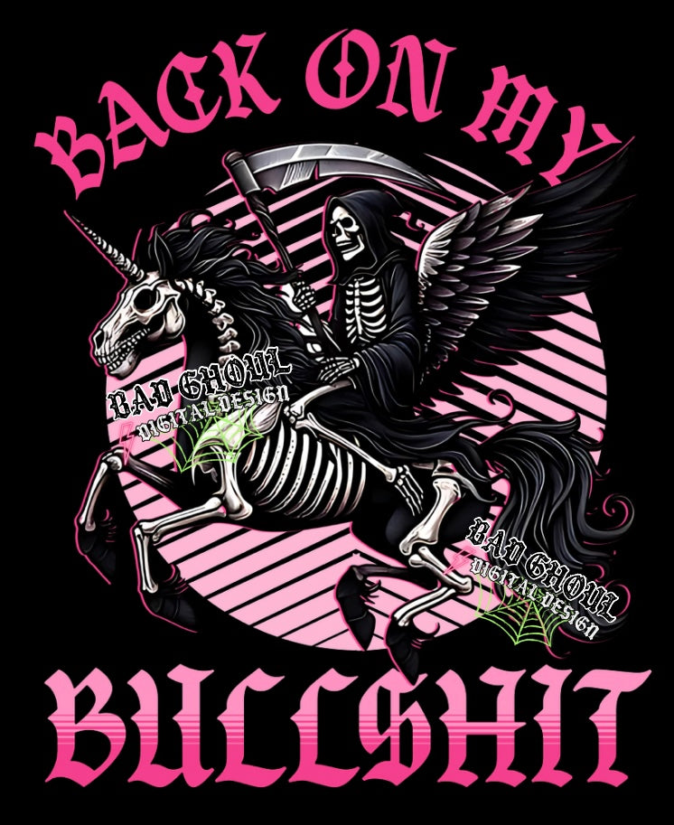 Back On My Bullshit PNG Download