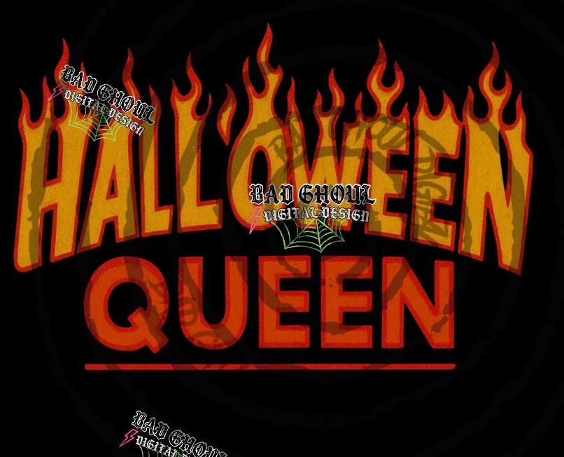 Halloween Queen PNG DOWNLOAD black Fab Only