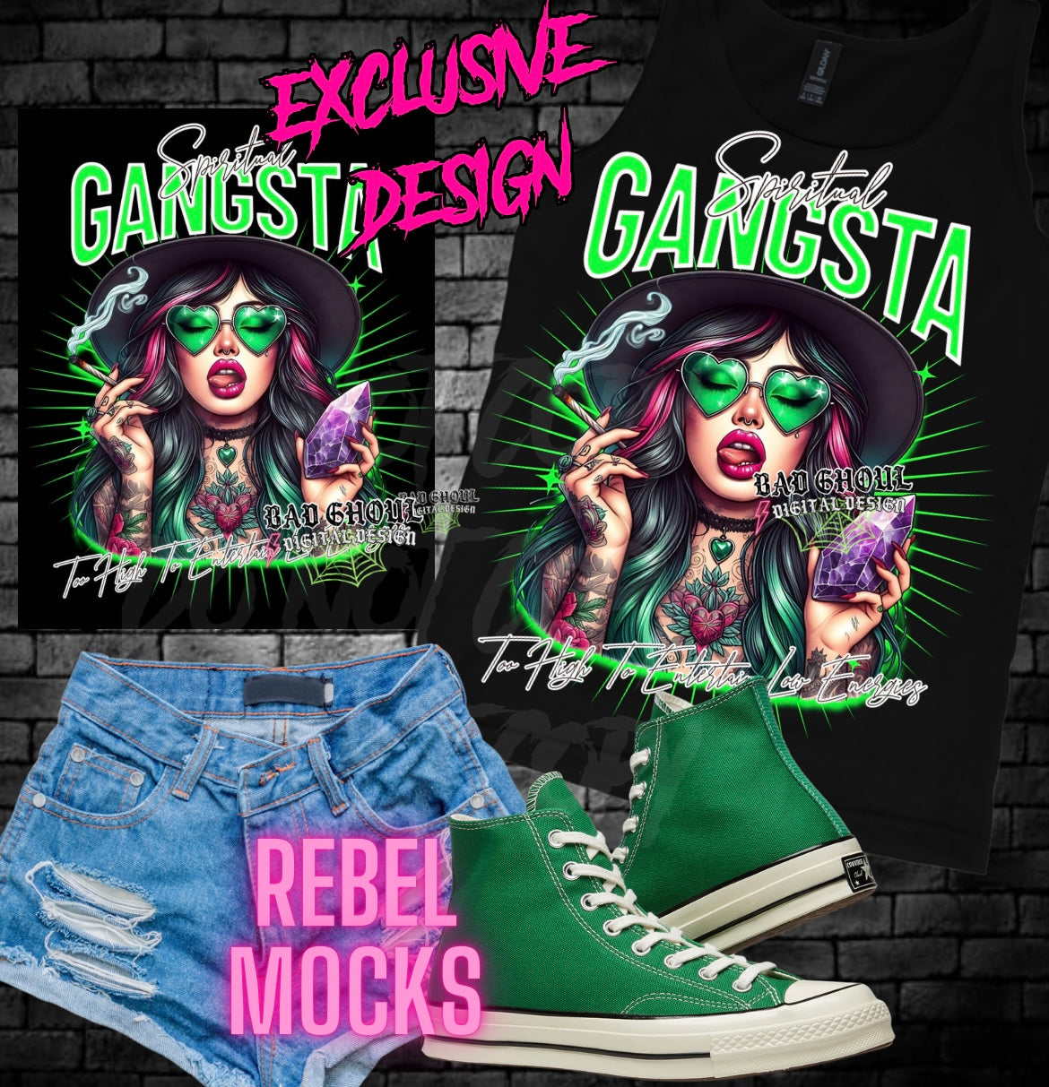 EXCLUSIVE Spiritual Gangsta PNG Download