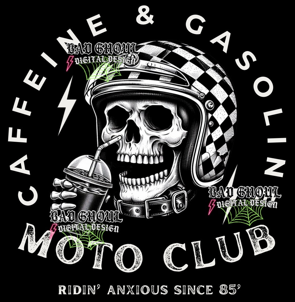 Caffeine & Gasoline PNG Download