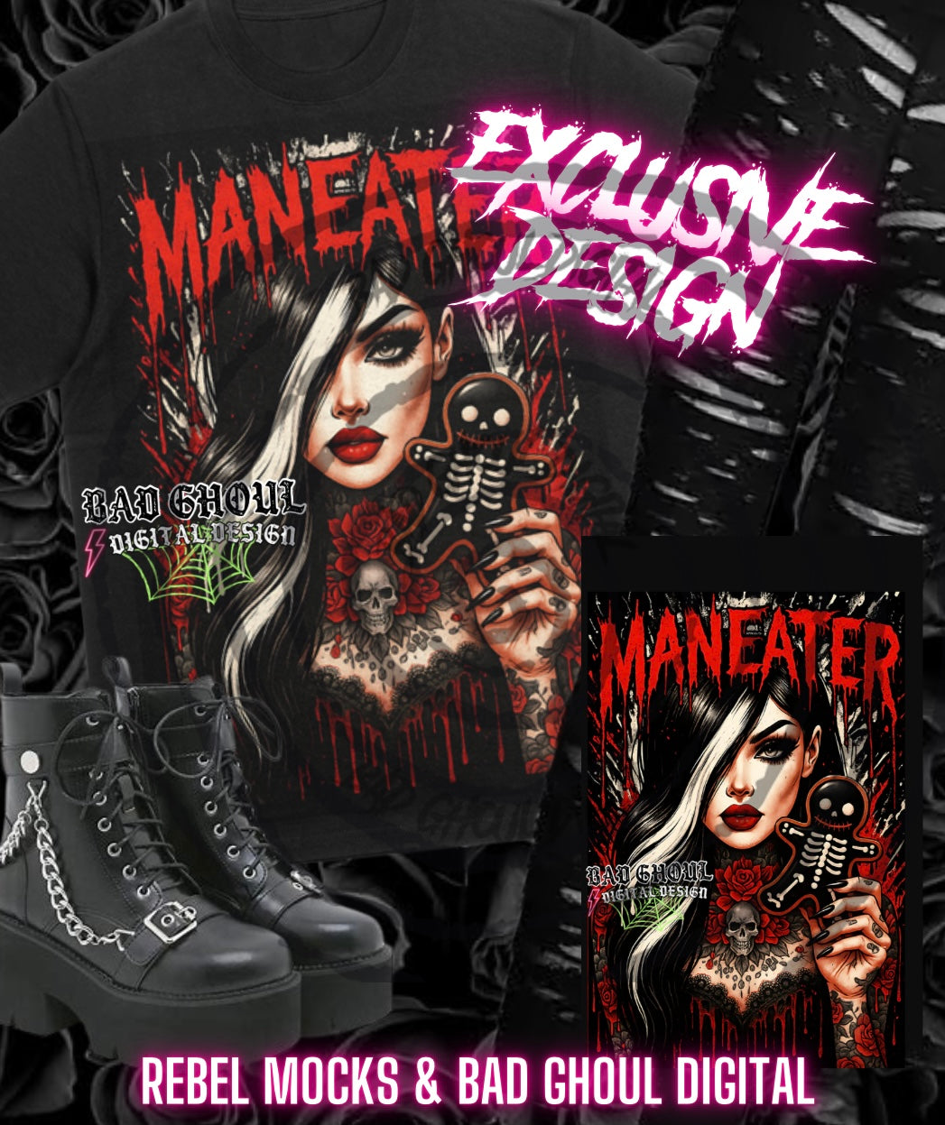 Exclusive Maneater PNG DOWNLOAD