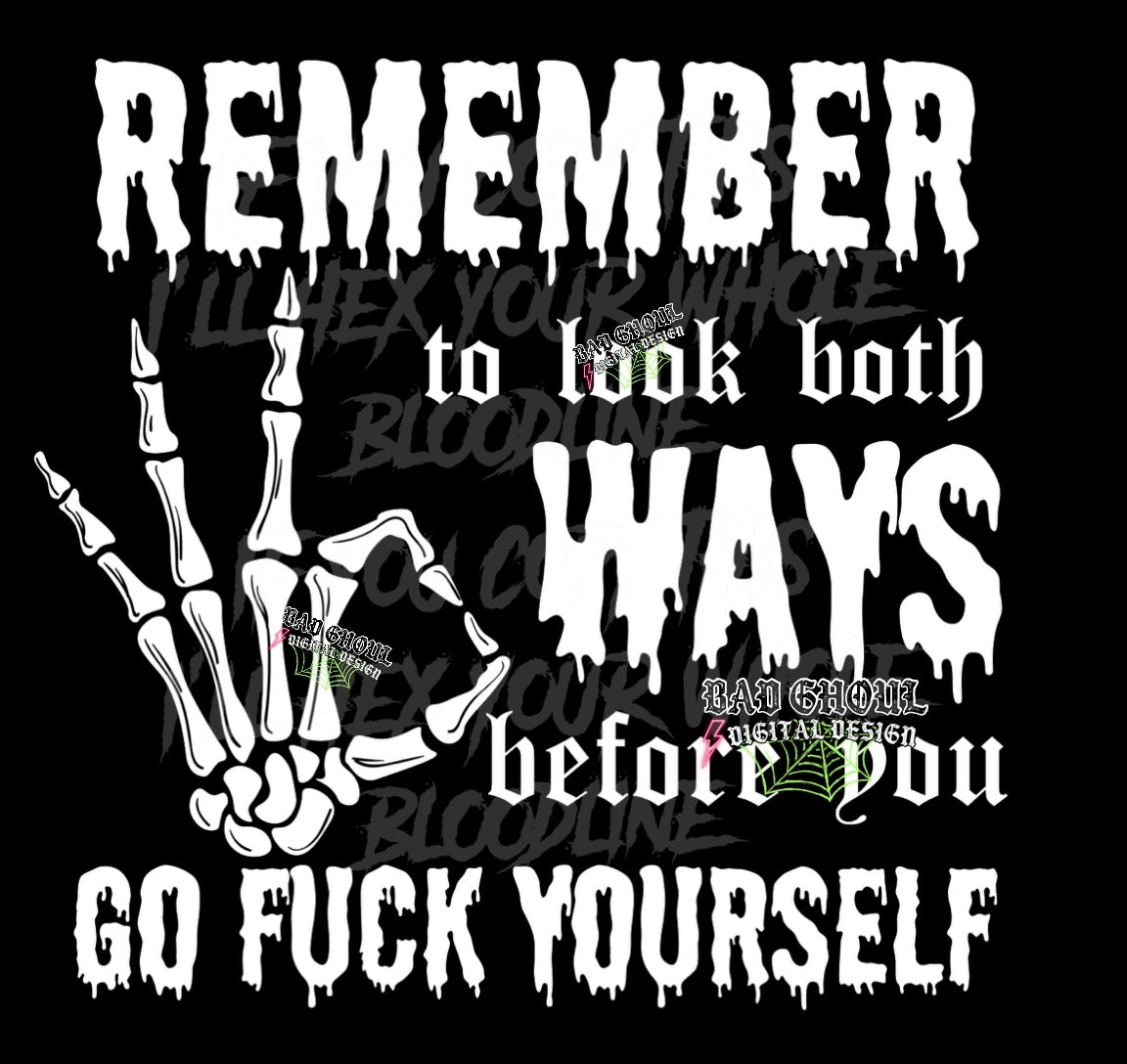 Remember To Look PNG Download