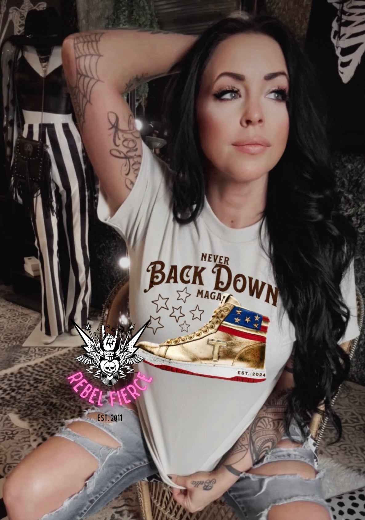 Never Back Down Tee