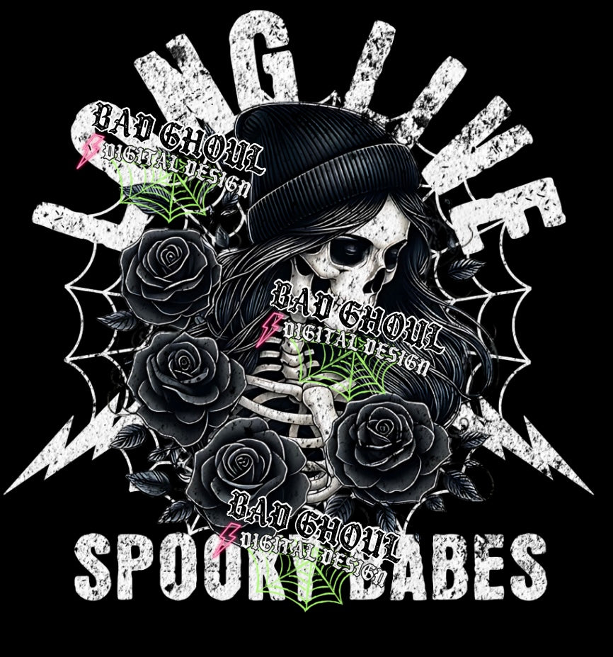 Long Live Spooky Babes PNG DOWNLOAD