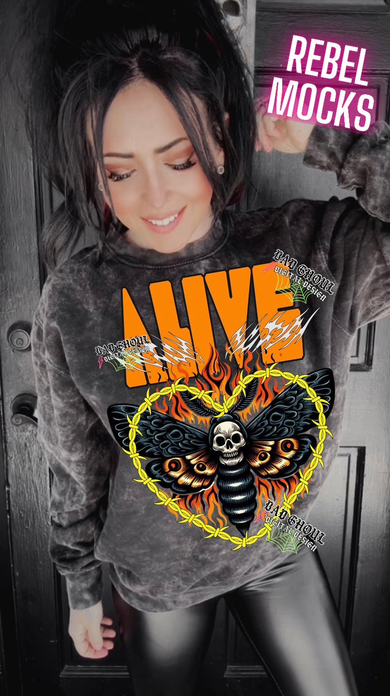 Exclusive ALIVE PNG Download