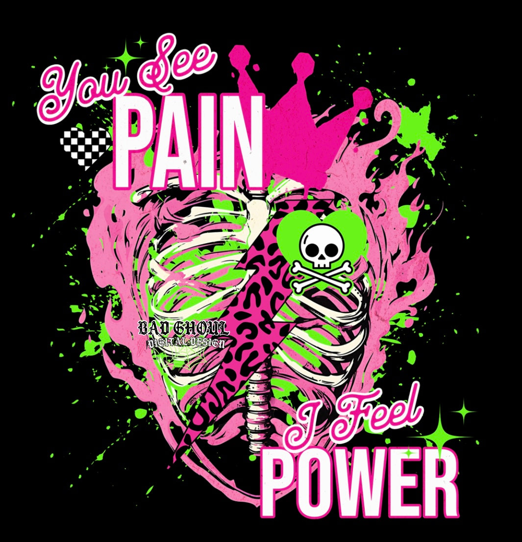 You See Pain PNG Download