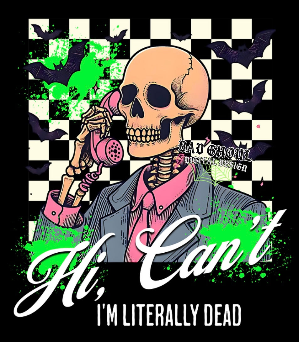 Literally Dead PNG Download