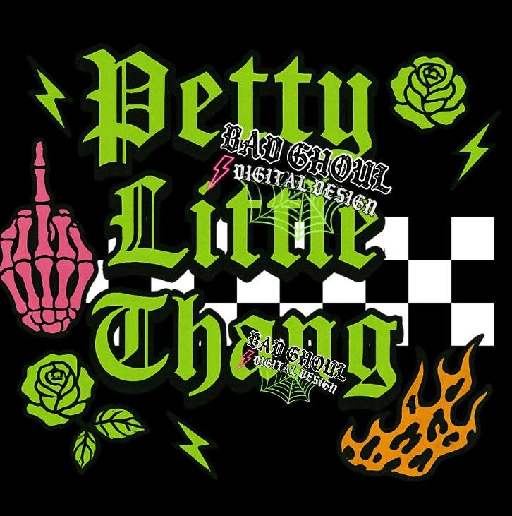 Petty Little Thang PNG Download