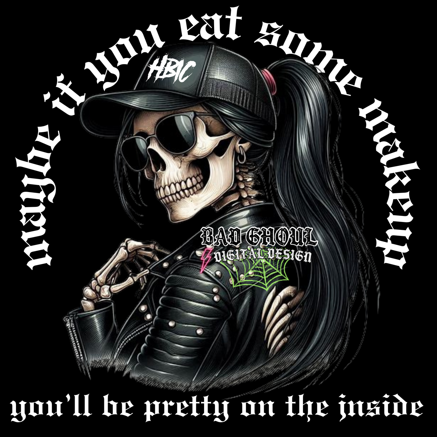 Eat some makeup PNG download