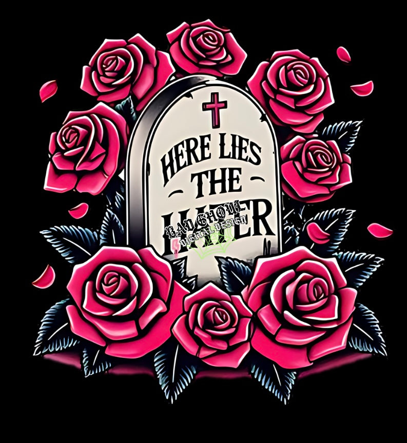 Here Lies The Hater PNG Download