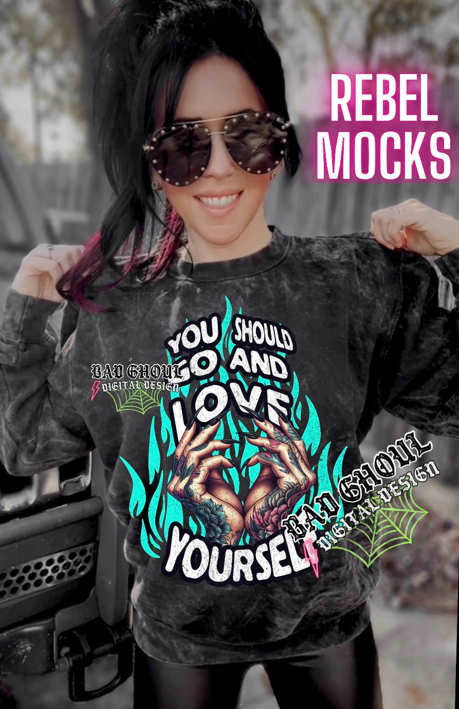 Exclusive You should go and love yourself PNG Download