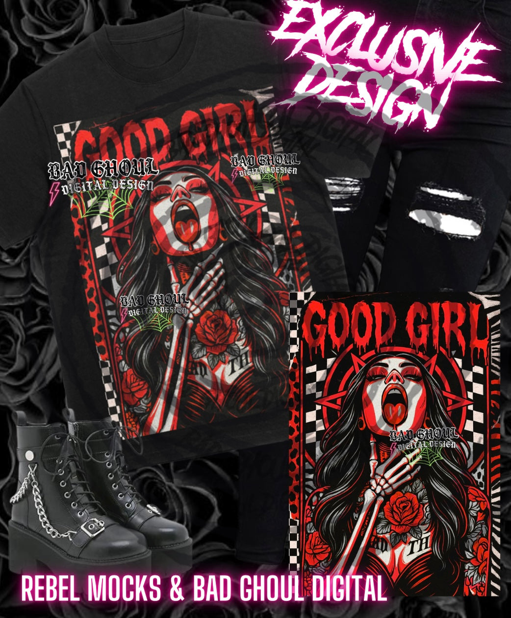 Exclusive Good Girl PNG DOWNLOAD