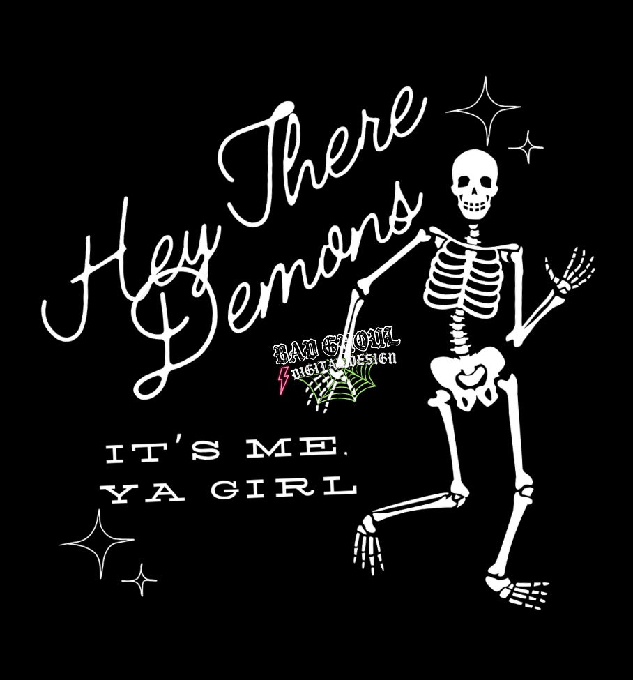 Hey There Demons PNG Download