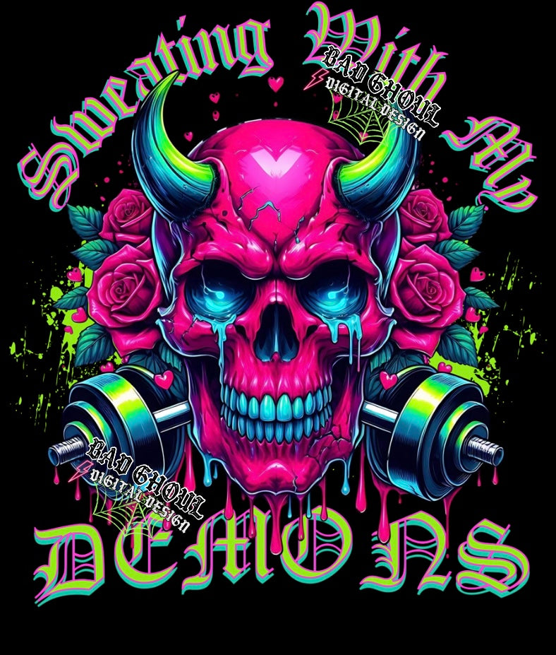 Sweating With My Demons PNG Download