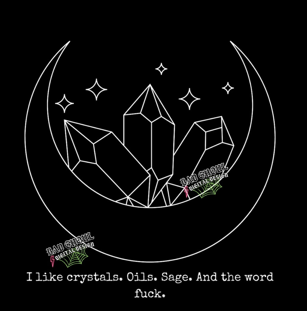 I Like Crystals PNG Download