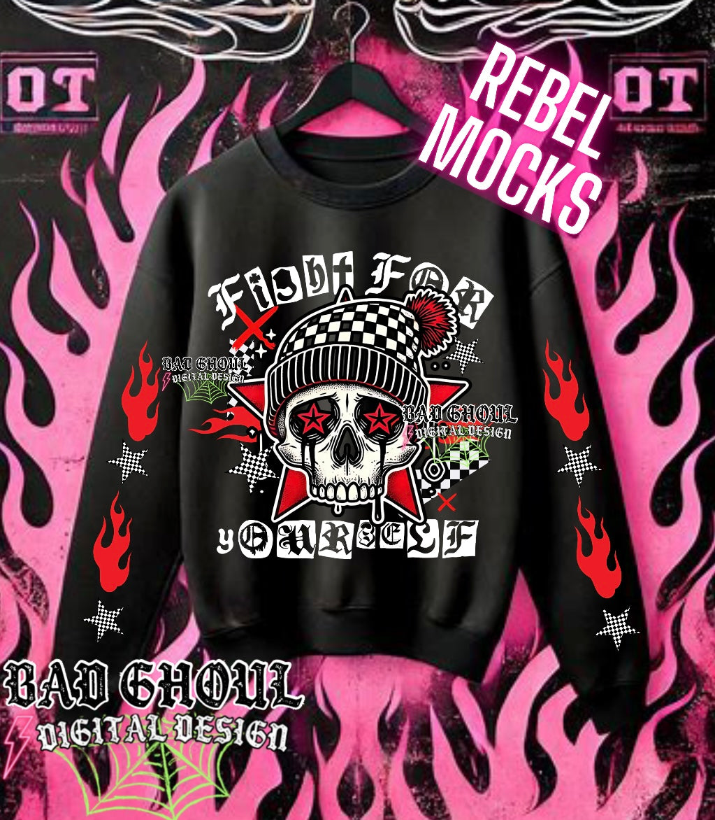 Exclusive Fight For Yourself + Sleeve PNG Download