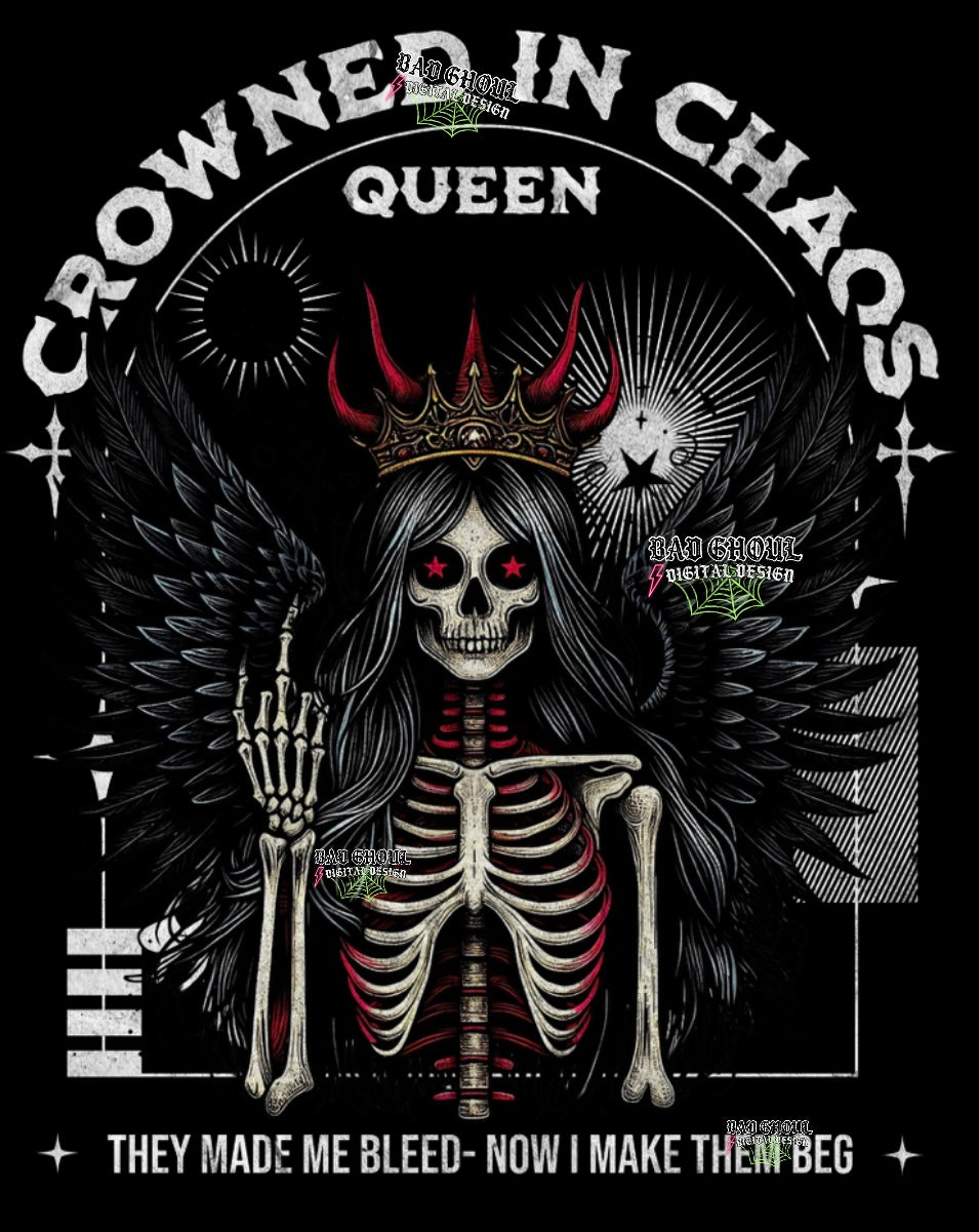 Exclusive Crowned in Chaos PNG Download