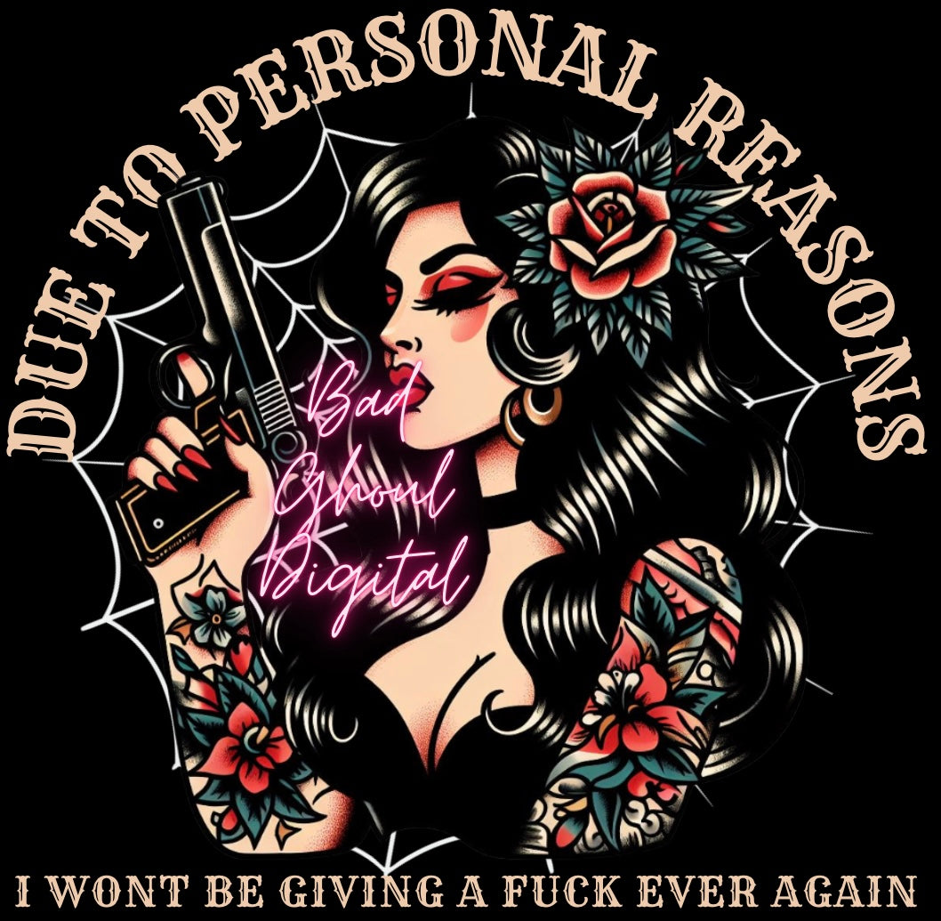 Due to Personal Reasons Download PNG