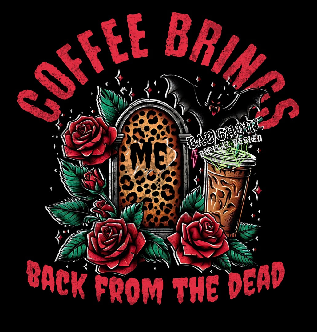 Coffee brings me PNG Download