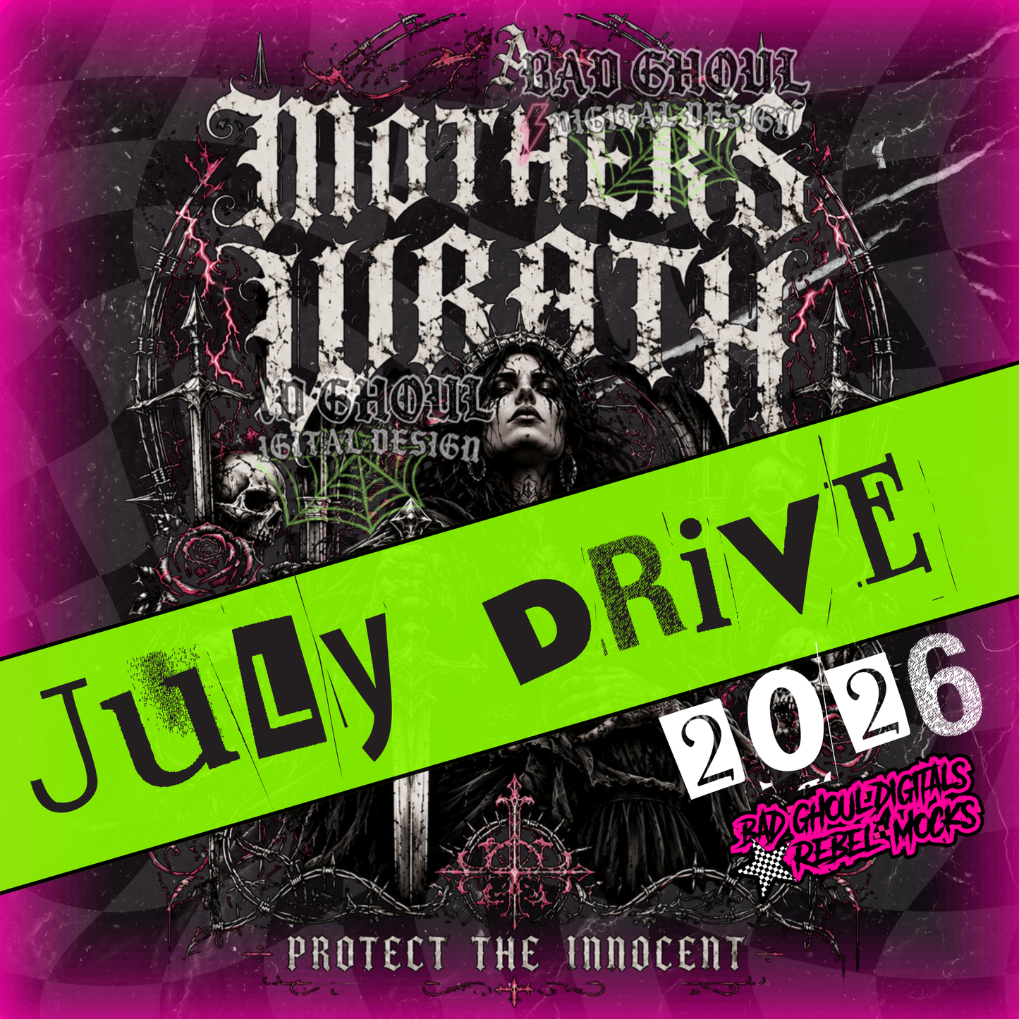 JULY 2026 Design Drive PNG Download *STORE CREDIT CAN NOT BE APPLIED*